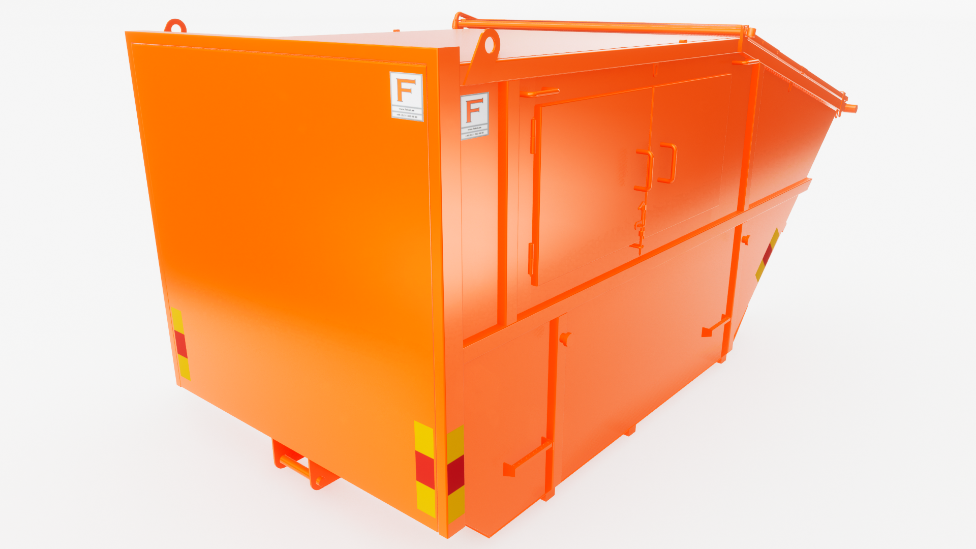 Vippcontainer - Plåtlock